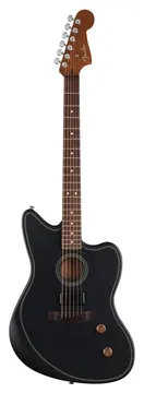 Fender Acoustasonic Standard Jazzmaster - Zwart