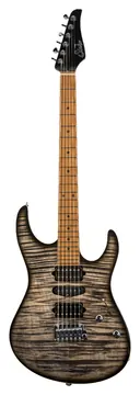 Suhr Modern Plus Charcoal Burst HSH Roasted Maple Fingerboard