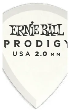 Ernie Ball 9203 Plettri Prodigy Mini White 2,0 mm Busta da 6