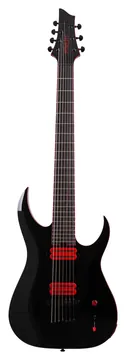 Schecter Sunset-7 Red Dawn 7-String - Gloss Black