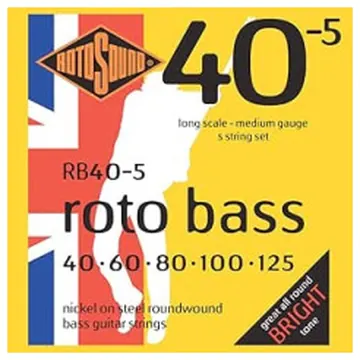 Rotosound RB40/5 Muta per basso elettrico 5 corde Scalatura 40-125
