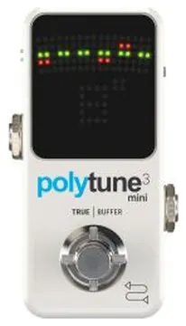 Pedale Accordatore TC Electronic POLYTUNE 3 Mini White