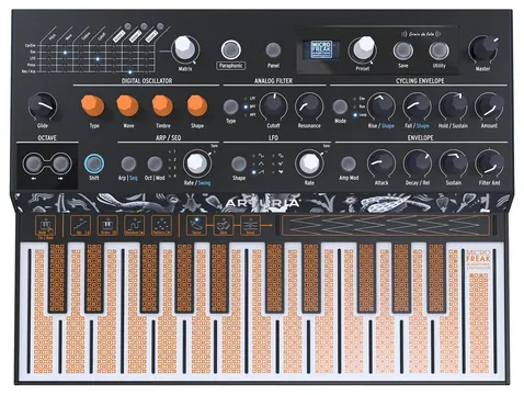 Arturia MicroFreak Paraphonic Hybrid Analogue & Digital Wavetable Synthesizer
