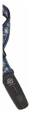 D'Andrea Lock-It Strap 2" Retro Vintage (LIS 062-BC), Blue Chill
