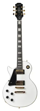 Epiphone Les Paul Custom Alpine White Linkshand Version