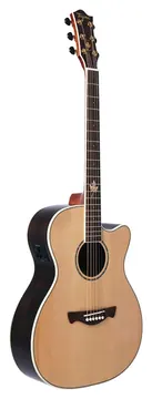 Tagima Mini Jumbo Tagima Montreal EQ Elétrico com Cordas de Aço e Captação Fishman