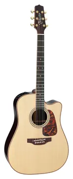 Takamine P7DC Pro Dreadnought (Japan) Elektro-Akustik-Gitarre inkl. Koffer, natur