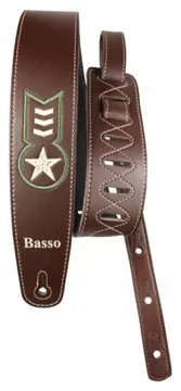 Basso Correia Basso VT L Marrom Exército
