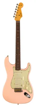 Fender Stratocaster Journeyman Relic Del 1959 RW Super Faded Aged Shell Pink