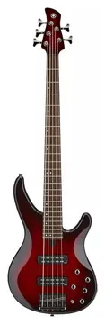 Yamaha Baixo Yamaha Trbx605Fm Dark Red Burst