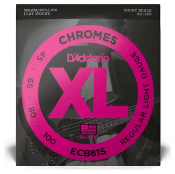 D'Addario XL Chromes 45-100 Bass Strings