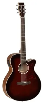 Tanglewood TW4 Electro Acoustic Whiskey Barrel Burst