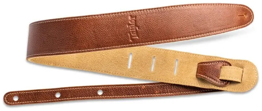 Taylor Strap Medium Brown Leather with Suede Back