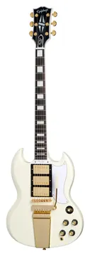 Epiphone SG Custom Les Paul 1963 Maestro Vibrola - Classic White