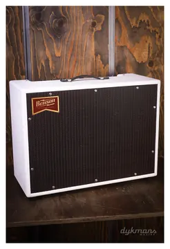 Benson Bellringer 1x12" Combo White Tolex, Oxblood Grille