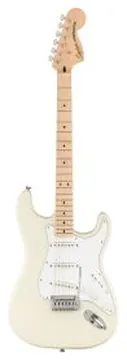ender Squier Affinity Stratocaster SSS MN Olympic White