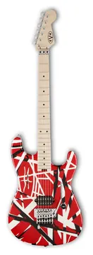EVH Stripe Red with Black Stripes