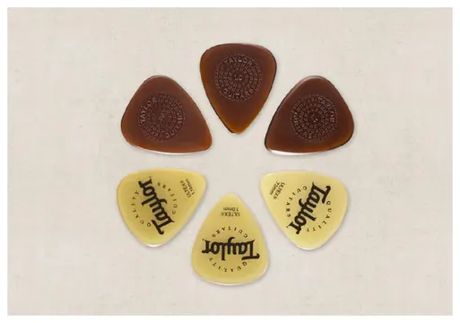 Taylor Plectren 6 Stück Picks Ultex und Primetone Set