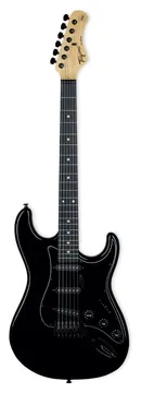 Tagima Strato Woodstock Preta Escala Escura Escudo Preto TG500BK