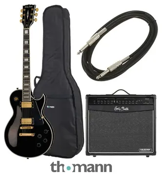 Harley Benton SC-500 BK Vintage Serie Bundle