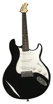 Freedom Livingstone EG-100 Black Chitarra Elettrica Modello Stratocaster