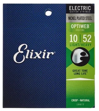 Elixir Optiweb Electric Strings, 10-52