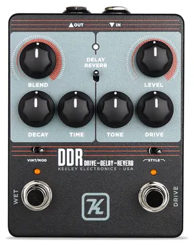 Keeley DDR Drive Delay Reverb Effektpedal