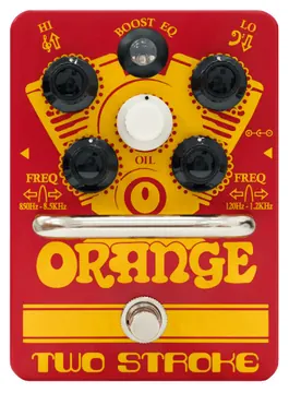 Orange Two Stroke Boost EQ Pedal