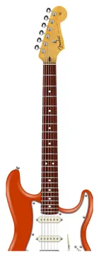 Fender Stratocaster HSS Player II RW Rallye-oranje