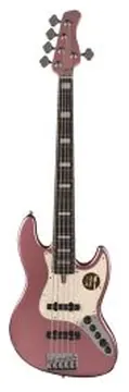 Sire Marcus Miller V7 2nd Gen Series Alder 5-String Bass Guitar V7+ A5/BUR Burgundy Mist