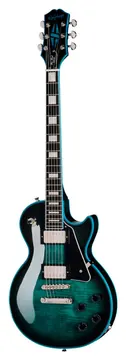 Epiphone Les Paul Custom Widow - Indigo Burst