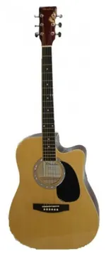 Olveira AG300CAM Chitarra Acustica Natural Mogano