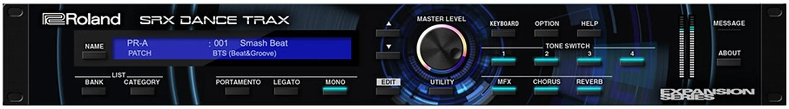 Roland SRX DANCE TRAX Software Synthesizer