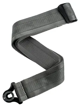 D_Addario D'addario 50BAL09 "auto Lock" Courroie Guitare Nylon Metal Grey