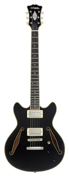 D'Angelico Excel Mini DC Tour Schwarz