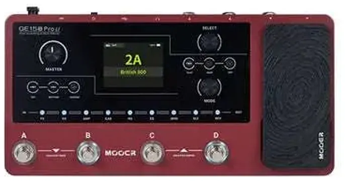 Mooer GE150 PRO Li MULTI-FX PROCESSOR with battery