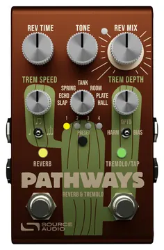Source Audio SA 281 - Pathways Reverb & Tremolo