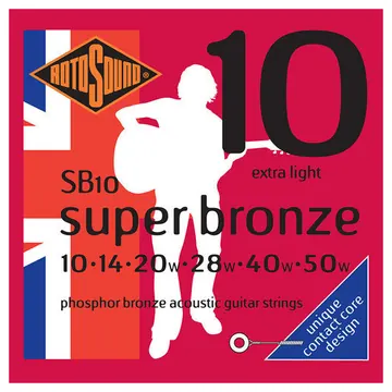 Rotosound Super Bronze AKUSTIK-GITARRE Saiten