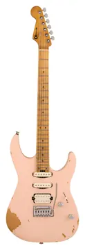 Charvel Pro-Mod Signature Rick Graham DK24 2PT CM Worn Shell Pink