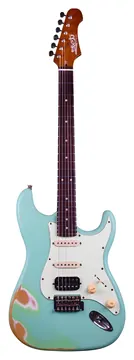 JET JS400 RSFG Surfgreen Relic E-Gitarre