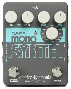 Electro-Harmonix Bass Mono Synth Bass Synthesizer