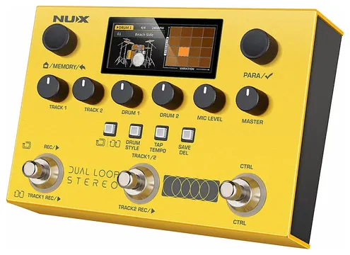 Nux Dual Loop Stereo Looper Effektpedal (NCL-2)