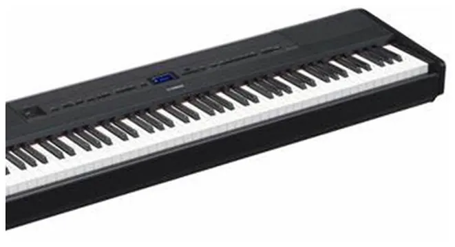 Piano Yamaha 88 Teclas Com Peso Preto P-525B