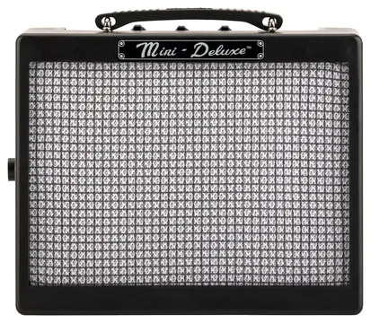 Fender MD20 Mini Deluxe Amp Black Amplificatore mini per chitarra da 1w, Nero