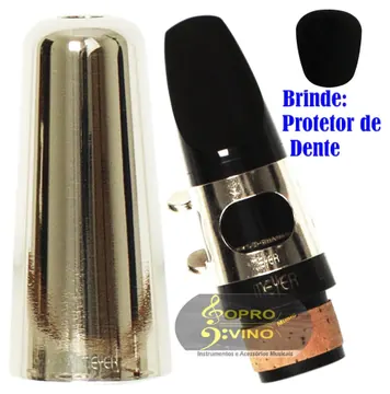 Barkley Boquilha Sax Alto Barkley New York 6 Completa Bag Protetor Brindes
