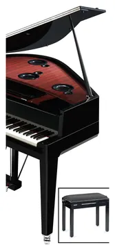 Yamaha N3X AvantGrand Flügel schwarz poliert - Exklusiv Set