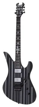 Schecter Custom Synyster Gate Signature Black Silver