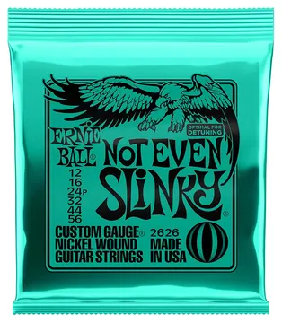 Ernie Ball Electric Guitar Strings 12-56 Ernie Ball 2626 Not Even Slinky 100% Genuine