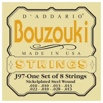 D'Addario J97 Jeu Bouzouki Grec - Cdd J97