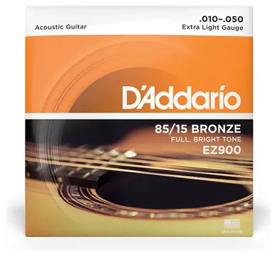 D'Addario EZ900 - Acoustic 85/15 Bronze | 010-050